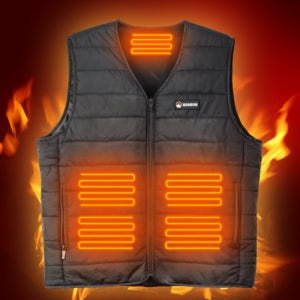 워모어 발열조끼 방한 USB 온열 열선 배터리포함