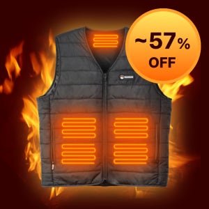 워모어 발열조끼 방한 USB 온열 열선 배터리포함