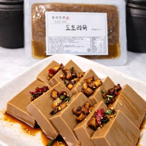 [부자두부] 국산 100% 수제 도토리묵 500g