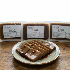 부자두부 국산 100% 수제 도토리묵 500g