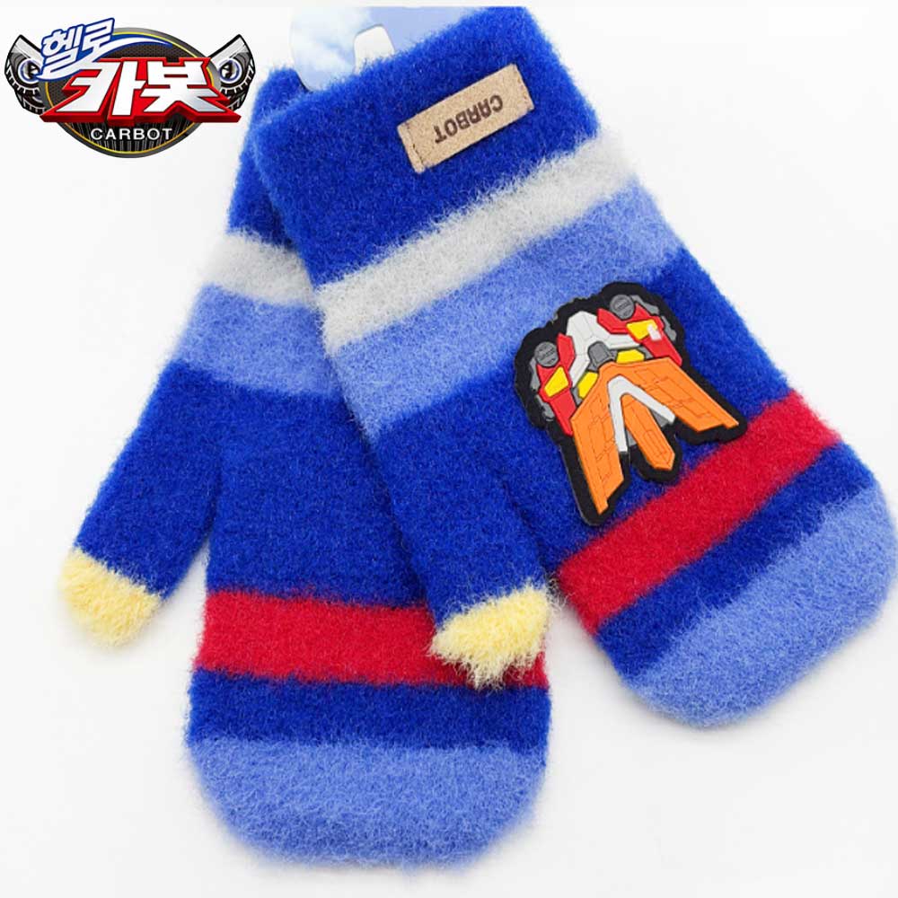 헬로카봇 장갑 남아 장갑 초등 학생 어린이 아동 겨울 방한 날개사 털 펜타스톰