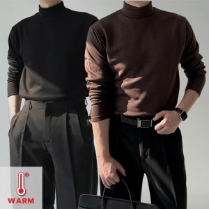 1+1 모크넥 남자반폴라 남성폴라티