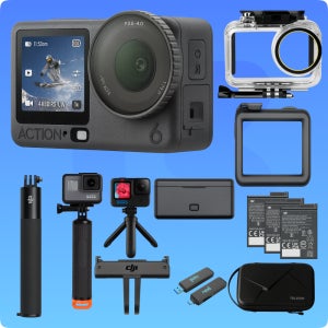 [대여] 인천 공항 DJI 오즈모 액션6 어드벤쳐 콤보 브이로그 액션캠 렌탈 1일