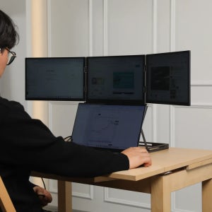 트라이고엑스 휴대용 노트북 트리플 모니터 보조 서브 듀얼