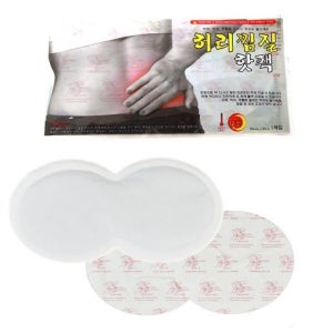 KC인증 붙이는 허리 핫팩 허리찜질 파스형 찜질핫팩 찜질팩 붙이는핫팩 파스핫팩 군용 장시간핫팩