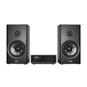WiiM Amp Ultra + 폴크오디오 R100 윔 앰프 울트라 네트워크 미니 오디오 세트