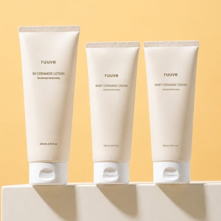 [수분 2종] 러베 고보습 크림 150ml 2개+세라마이드 로션200ml 1개
