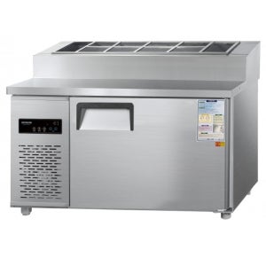 우성 업소용 냉장고 1200 직냉식 토핑테이블 올냉장 메탈 반찬 영업용 2인배달 폐가전회수