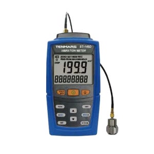 ST140 휴대용 진동측정기/ 자료이력: 99 용량/ 주파수 범위: 10Hz~ 5KHz의 넓은 범위