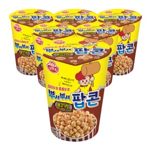 오뚜기 뿌셔뿌셔불고기맛팝콘 45g, 6개