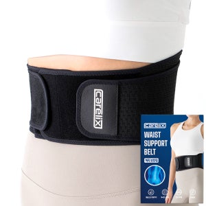 케어릭스 의료용 허리보호대 얇은 디스크 허리복대 헬스 지지대 국내생산