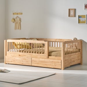 우드몽드 엘더 750 원목 데이베드 침대 슈퍼싱글 초등학생 침대 친환경 국내제작