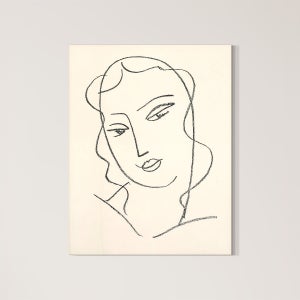 위아트 추상화 앙리마티스 가려진 여인의 얼굴 습작2 20호 캔버스아트