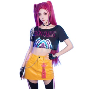 케이팝 데몬 헌터스 미라 무대 의상 코스프레 코스튬