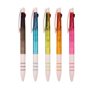 삼색 기본 볼펜 국산 잉크 부드러운 필기감 유성심 1.0mm 3색, 10개