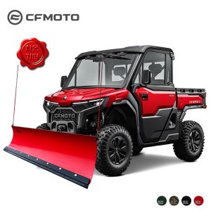 [CFMOTO] U10 프로 하이랜드 제설장비 사륜오토바이 제설차 눈치우는기계 UTV ATV