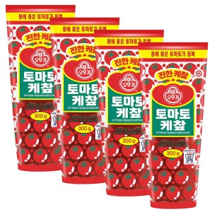 오뚜기 토마토 케첩 300g 4개입