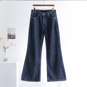 [오픈할인/정상가54800] 베른 기모 세미 부츠컷 히든밴딩 워싱 겨울 데님 팬츠