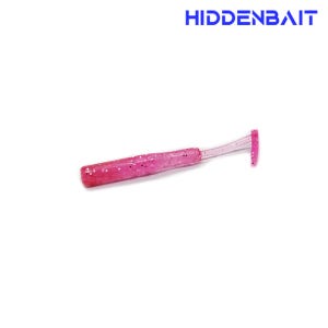 히든베이트 호미웜 볼락루어 볼락웜 락피쉬 소프트베이트 HR023 HOT PINK, 5cm(2인치)