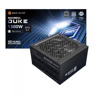 맥스엘리트 MAXWELL DUKE 1300W 80PLUS플래티넘 풀모듈러 ATX3.1/ 파워 서플라이 / M
