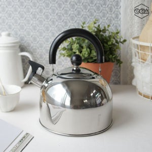 스덴주전자 주방용 스텐 휘슬 주전자 보온 대용량 인덕션 탕비실용품