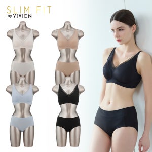 비비안 데일리 심리스 노와이어 여성속옷세트 8종