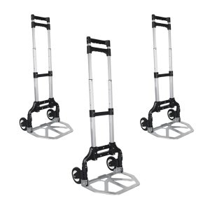 접이식 폴딩 핸드 카트 손수레 기본형, 3개
