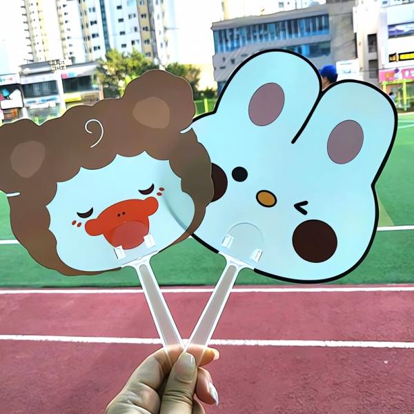 동물모양 휴대용 미니 부채 양 동물 팬시 선풍기 손바닥 애완동물 디자인 여름 쿨러 휴대