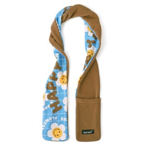 방한 플리스 스포츠 넥히터 포켓 머플러 겨울 목도리