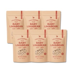 라라마켓 페루 슈퍼푸드 베이비 리마빈 리마콩 라마빈 500g, 6개