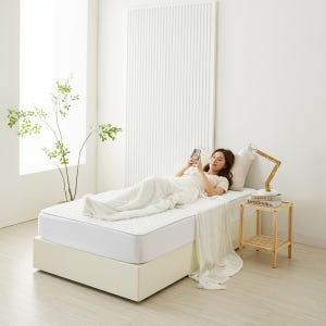 더안 IOT 카본온열매트 전자파없는전기매트 시어서커원단 슈퍼싱글 화이트