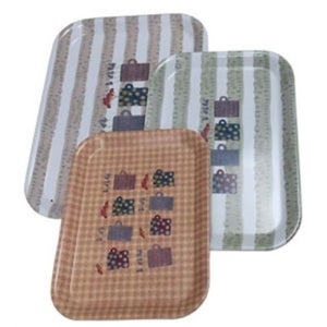 고려 쟁반 카페 트레이 멜라민 받침대 대A 40cm