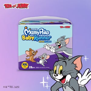 마미포코 베이비러너팬티 팬티형 기저귀 남여공용 점보형 6단계 28P 3팩(1박스)