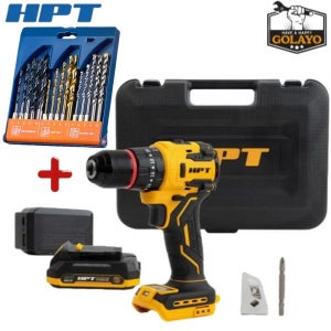 HPT 충전해머드릴20V DW20-HD160D1 2.0Ah 1개 C타입 비트세트 15pcs