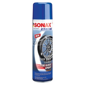 소낙스 익스트림 타이어 글로스 스프레이-400ml 자동차 차량 광택 보호제
