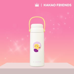 [할리스] 실리콘 핸들 티 텀블러 (요정 춘식, 500ml)