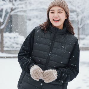 핫앤핫 온열 발열조끼 열선 USB 방한 충전식 패딩조끼