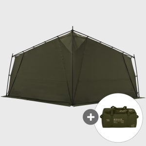 카고컨테이너 텐트 스퀘어X 쉘터 캠핑 동계 사계절 돔텐트 DAC 폴