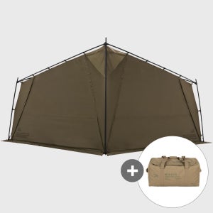 카고컨테이너 텐트 스퀘어X 쉘터 캠핑 동계 사계절 돔텐트 DAC 폴