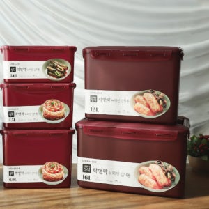 락앤락 밀폐 코스트코 냄새안나는 김치통 삼성김치냉장고통 16L, 2개