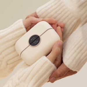 캠텔 충전식 듀얼 손난로 LCD 4단계 온도 충전 전기 전자 핫팩 휴대용 등산용 캠핑용