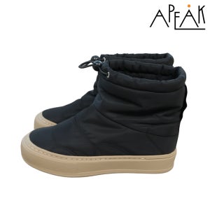 여성 털기모 패딩부츠 겨울 방한화 스니커즈 따뜻한 데일리 신발 블랙