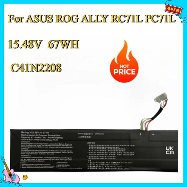 ASUS ROG ALLY 게임용 핸드헬드 시리즈용 C41N2208 노트북 배터리 RC71L/PC71