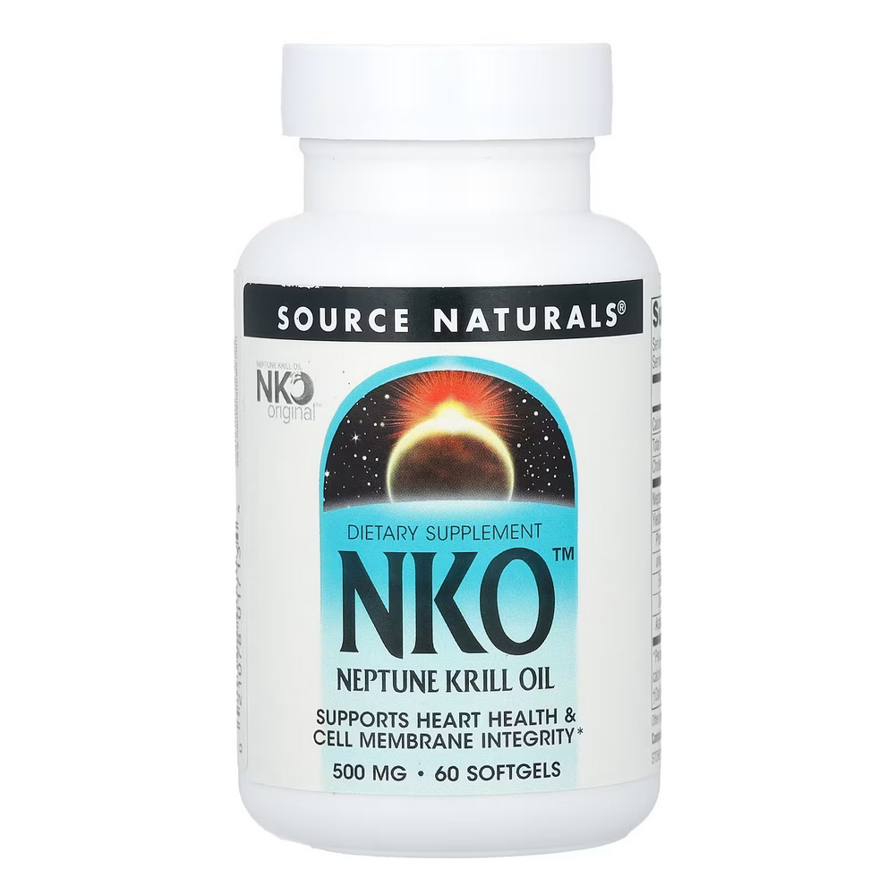 소스네추럴스 NKO <b>넵튠 크릴 오일 500mg</b> 60소프트젤