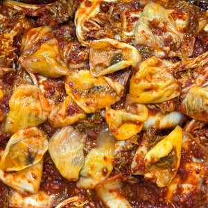 맛있게 매운 면수당 멍게김치 멍게겉절이김치 1kg