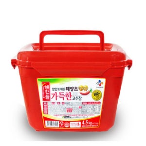 CJ 해찬들 태양초고추장 4.5kg 업소용
