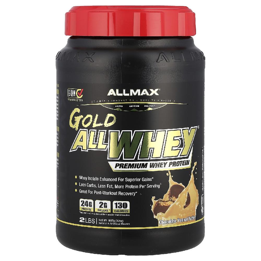 올맥스 <b>골드올웨이</b> <b>GOLD</b> ALLWHEY 단백질 쉐이크 프로틴 초콜릿 피넛 분말 907g