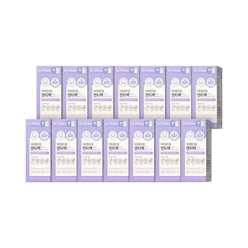 닥터파이토 덴티백 PRO 구강유산균M18 14박스[35595018]