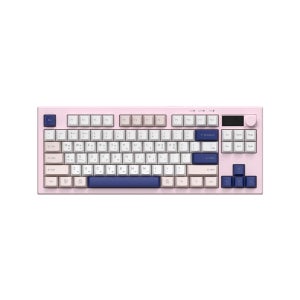 콕스 키보드 유선 블루투스 조약돌 텐키리스 CM87KD 핑크, 멤브레인