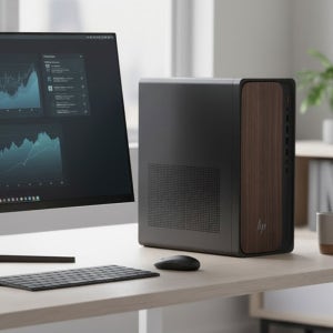 HP 2025 데스크탑 인텔 U7-265 DDR5 32GB 1TB 윈도우11프로 미니타워 PC 듀얼모니터 15세대 옴니데스크 M03-0000KR 그래픽 게이밍 사무